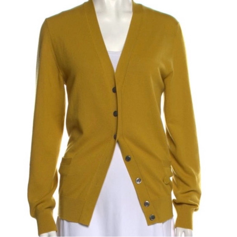 Louis Vuitton Marc Jacobs V-Neck Button Cashmere Women's Cardigan Sweater